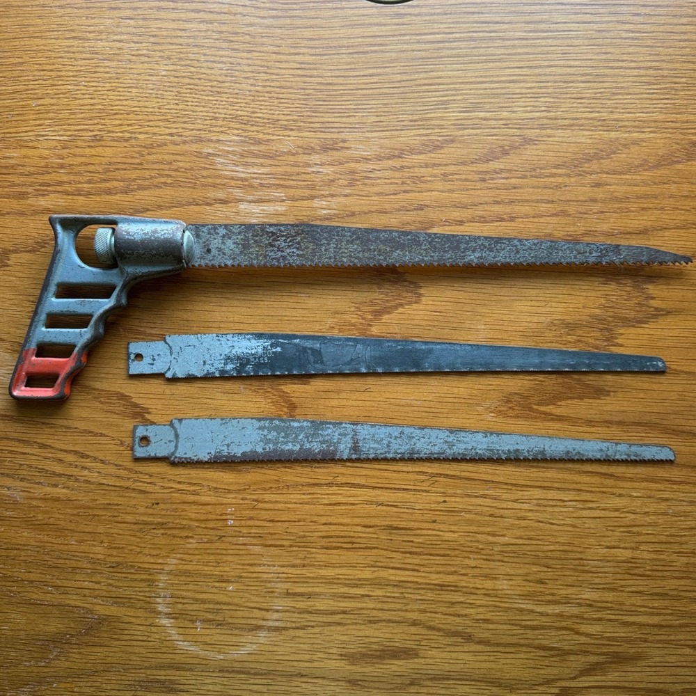 Millers‎ Falls Key Hole Saw with 3 Blades No 425 Made in USA